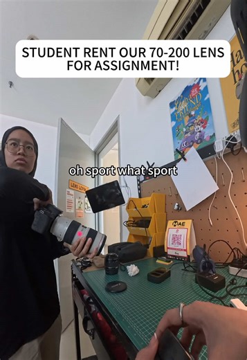 Their reaction towards how she’s interested in the lens and camera are too cute🥹❤️ #fyp #fyppppppppppppppppppppppp #sewacamerakl #camerarentalmalaysia #rentcamerakl