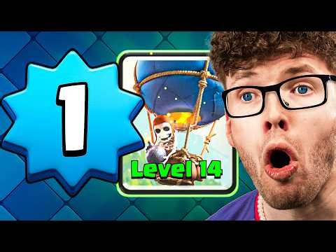 😱🤯LEVEL 14 BALLON mit LEVEL 1... (Gegner sind stinksauer) | Clash Royale Deutsch