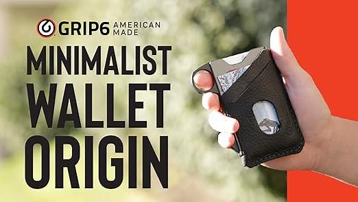 GRIP6 Minimalist Men's Wallet | American Made