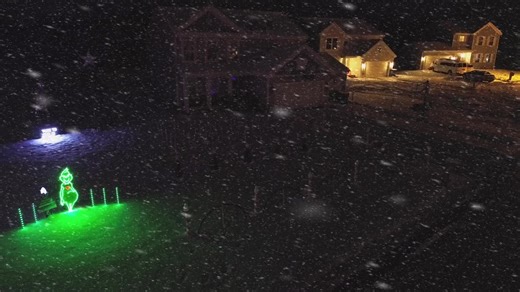 Carol of the Bells #christmas #holidaylightshow #lightswiththemusic