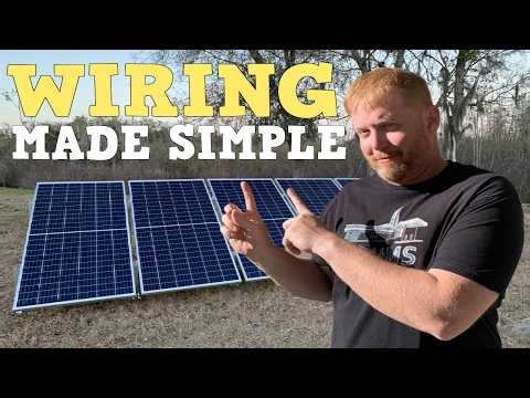 How to Wire a DIY Solar Array (Solar Panel Wiring Step-by-Step)