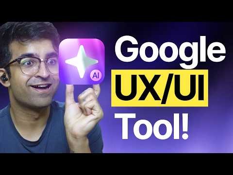 Google's New UX/UI Tool is Amazing 🤯 - Google Vs Figma | Google Stitch