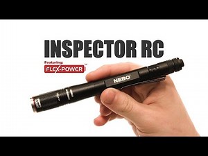 INSPECTOR RC by NEBO - 360 Lumen Rechargeable Pen-Sized Flashlight