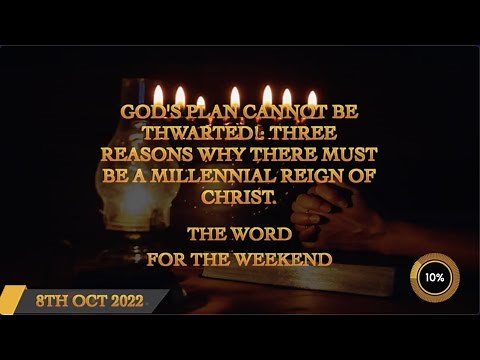 God's Plan Cannot Be Thwarted! - Word For The Weekend! - Jacob Prasch