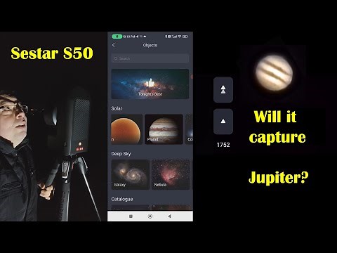 Jupiter With SEESTAR S50 Telescope: New Planetary Mode & Stacking Tutorial