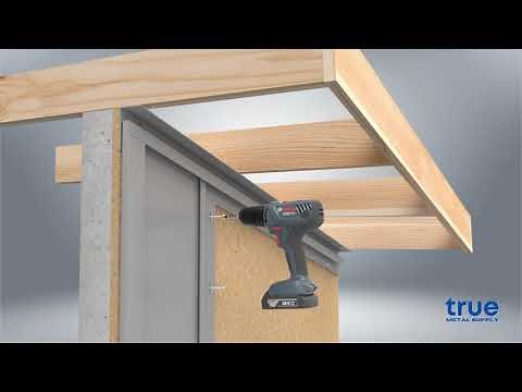 How to Install F&J Trim for True Board and Batten Steel Siding