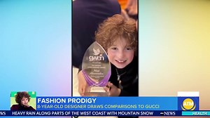 3.8K views · 60 reactions | COULD HE BE THE NEXT GUCCI?: ABC’s Danny New TV spoke with the 8-year-old designer who’s already making waves in the world of fashion! | World News Now | Facebook