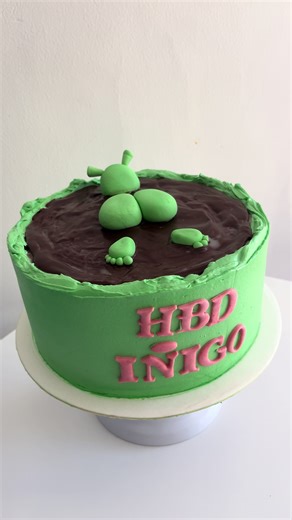Pastel Shrek Personalizado y Delicioso