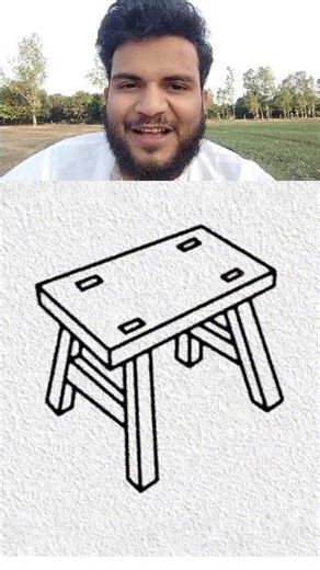 How to draw a study table #viral #trending #shorts #shortsfeed #viralchallenge #newyoutuber