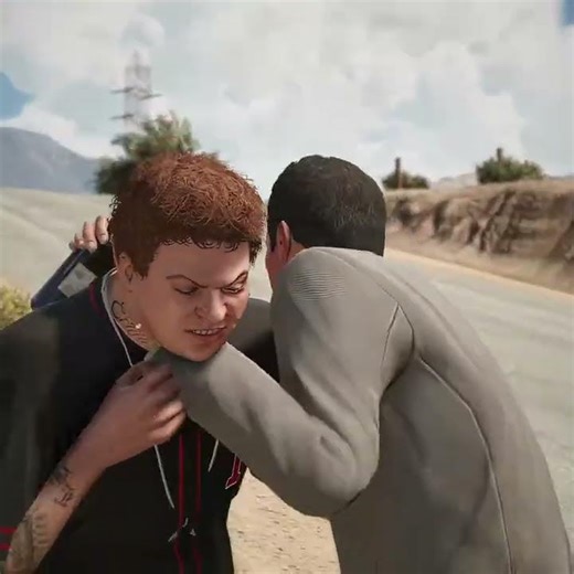 Micheal beat Jimmy💀 #gta #gta5 #gtasa