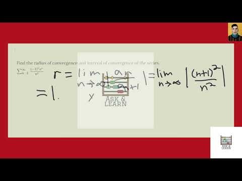 Find the radius of convergence and interval of convergence of the series.