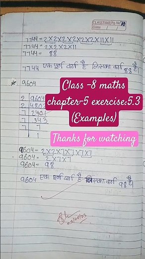 class -8 maths chapter-5 exercise:5.3 (examples) #chapter5 #exercise #maths #viral #class #examples
