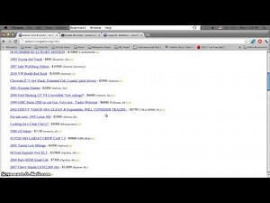 Craigslist Alabama Used Cars for Sale - How to Search All Towns and Cities for By Owner Options