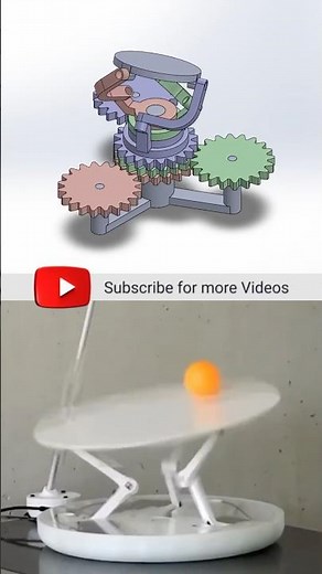 Spherical Parallel Mechanism in #solidWorks #shorts | Master CAD Studio #3danimation #3ddesign