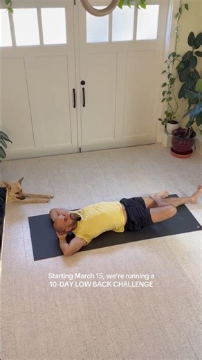 10-Day Low Back Challenge on Stretch360 designed to help you! #mobility #lowbackpain #challenge