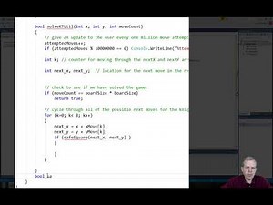 C# Recursion 06 knights tour