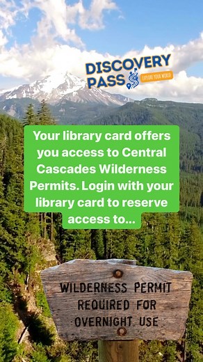14 reactions · 7 comments | Have library card, will adventure! Library wilderness passes are available from June 15 to October 15, 2023 and must be reserved online through Discovery Pass. #wildernesswednesday #discoverypass #summerwithDPL | Deschutes Public Library | Facebook
