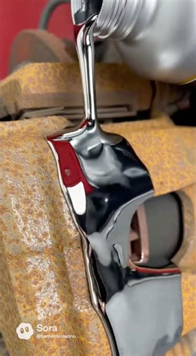 POURABLE Liquid CHROME!!! Amazing finish! Like a MIRROR!! Please Follow Me for MORE!