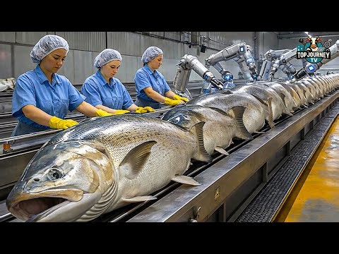 Inside a Salmon Factory – How Salmon Is Farmed and Processed for Global Markets (Full Process)
