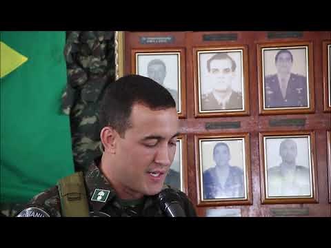 Passagem de Comando da Bia Cmdo da AD1 2019 PARTE 1 INAUGURAÇÃO DO RETRATO