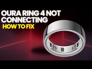 How to Fix Oura Ring 4 Not Connecting: Fix Bluetooth Connection Issues Fast