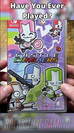 Have You Ever Played Castle Crashers Remastered on the Nintendo Switch Lite
