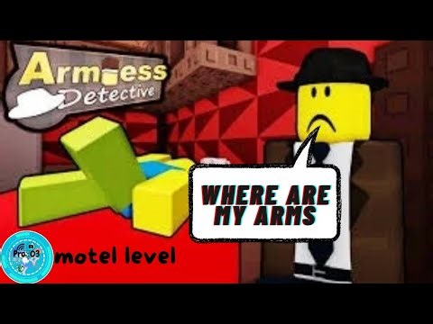 NO ARMS, NO PROBLEM! - Roblox Detective Solves a Mystery!