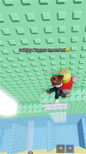 🤣 roblox karma moment