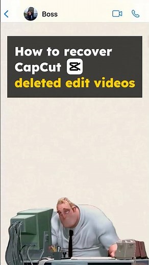 How to Recover Deleted CapCut Projects (Easy & Free) #CapCut #VideoRecovery #shorts