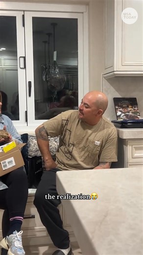 "Are you serious?! I could have gotten you a rock like that from work!" The viral Anthropologie rock prank is still going strong, just in time for Christmas! | The Canton Repository / CantonRep.com