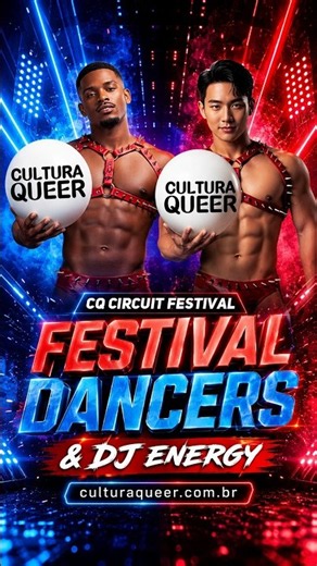 CQ Circuit Festival | Male Dancers & DJ Performance | culturaqueer.com.br