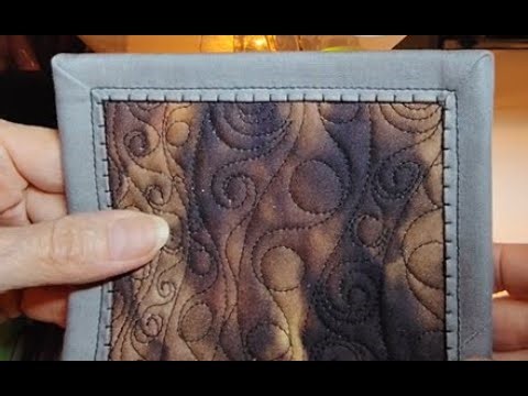 Blanket Stitch Binding with Victory Lap 2 - Better Camera Angle