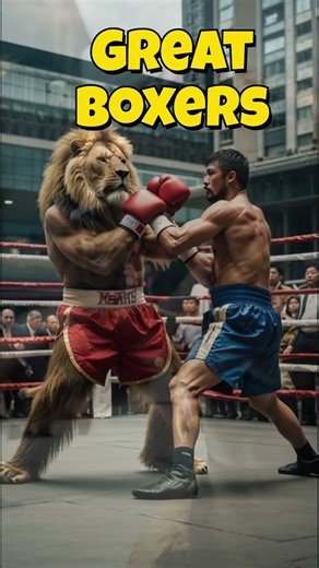 🦁 LION vs 🐻 BEAR: The Ultimate Boxing Match