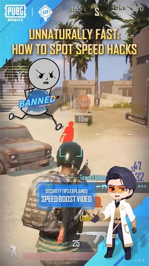 “Speed Hacking” refers to cheating by increasing the movement speed of one’s own character, vehicles, etc., beyond the normal limit. In this video, we will showcase two cases of suspected speed hacking and review them together. Download PUBG MOBILE NOW: https://pubgmobile.live/Banpan2 #PUBGMOBILE #PUBGMSecurityCenter #PUBGMInvestigators #BANPAN | PUBG MOBILE