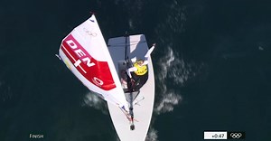 Medal Moment | Tokyo 2020: Saling Women's Laser Radial (DEN)