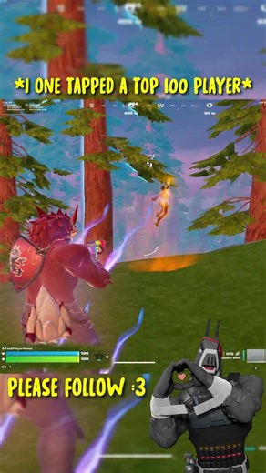 I *ONE TAPPED* A TOP 100.. 🤬 | #fortnite #furry #fortnitefurry #fortnitezerobuild