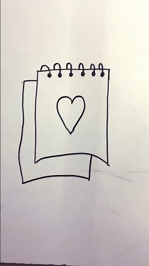 Notebook Drawing Sketch Step by Step for Beginnes Viral Trending Art 2025 #shortsfeed #youtubeshorts