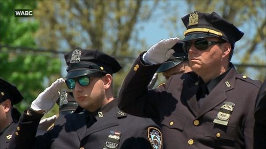 Thousands Honor Slain NYPD Officer Brian Moore