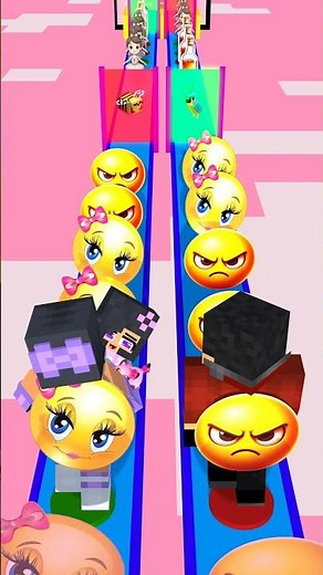Happy Baby Run With Aphmau, Aaron and Baby Julia - Funny Animation #minecraft #shorts #challenge