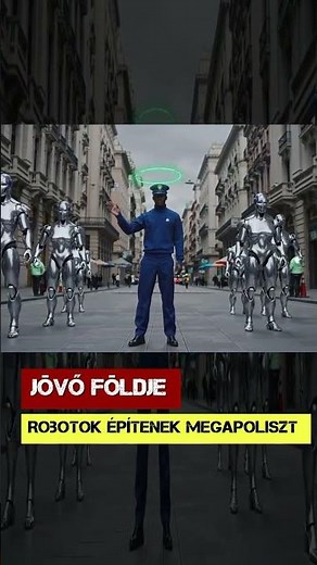 Jövő Földje. Robotok építenek megapoliszt