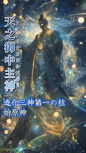 【日本神話最古の5柱】最初に現れた別天神たち──創造と秩序の神々【神話解説】#shorts #別天神