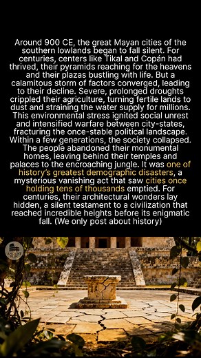 58K views · 1K reactions | The Classic Maya did not vanish; their civilization was transformed. #history #ancienthistory #archaeology | Ancient Blog | Facebook