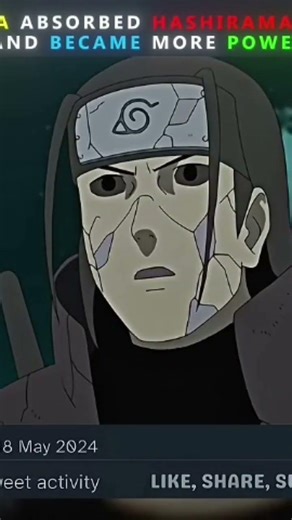 madara absorbs hashirama full power