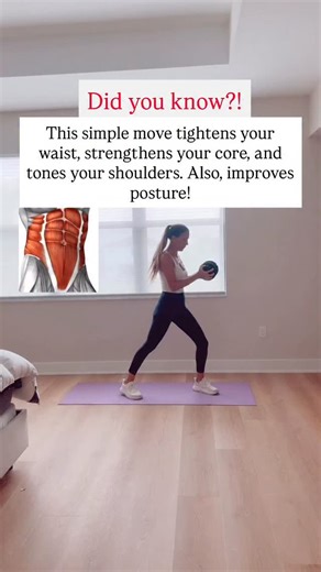 Danielle Felcher : Mom | Fitness | Health on Instagram: "Did you know? 👀 This simple move strengthens your core, tightens your waist, tones your shoulders, and improves posture! 💬 Comment FITNESS for my New Year’s special Benefits of this exercise: ✔️ Builds a strong, functional core ✔️ Targets the obliques for waist definition ✔️ Improves posture & stability ✔️ Tones shoulders and arms Results come from strength training + proper nutrition + consistency. ➡️ Follow @yourfitnessmom for workouts