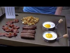 Gourmet Two Burner Gas Griddle