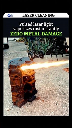 How Laser Cleaning Removes Rust