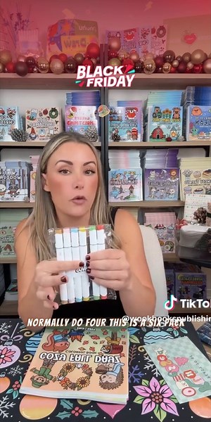 Cozy Fall Dayz Bold & Easy Coloring Book & Reusable Protective Sheet by Wook Books