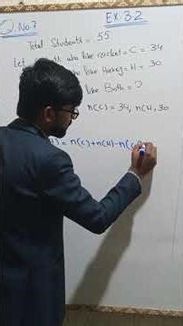 Class 9 Math | Chapter 3 Set and Function | Exercise 3.2 Q.7 | Easy Solution #9thmath #shortmath