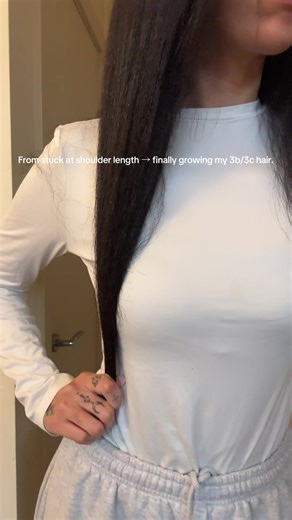 My 3C Hair Growth Journey Beyond Shoulder Length