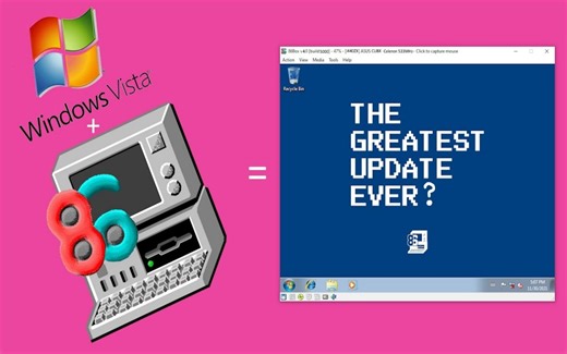 86Box上的Windows Vista - 值得安装吗？